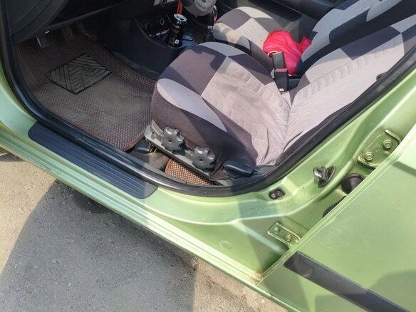2007 Hyundai Getz I Рестайлинг, зелёный, 440000 рублей - вид 12