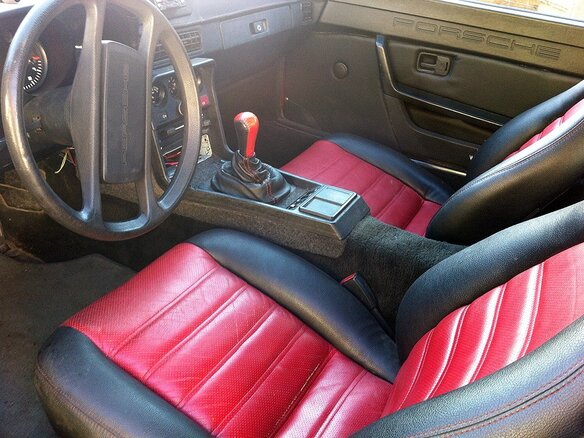 1981 Porsche 924, красный - вид 7