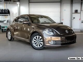 2014 Volkswagen Beetle II (A5), коричневый, 1450000 рублей, вид 1
