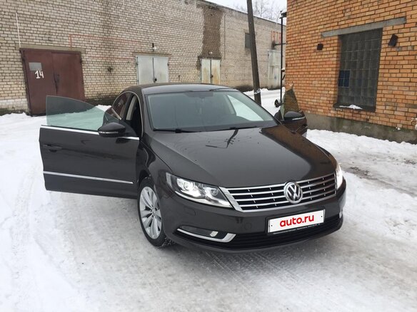 2014 Volkswagen Passat CC I Рестайлинг, коричневый, 1890000 рублей - вид 4