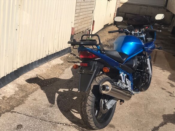2006 Suzuki Bandit GSF 650, голубой, 425000 рублей - вид 4