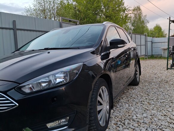 2018 Ford Focus III Рестайлинг, чёрный, 1450000 рублей