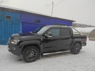 2013 Volkswagen Amarok Double Cab full-time I, чёрный, 2000000 рублей, вид 3