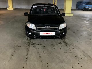 2012 Lada (ВАЗ) Granta I, чёрный, 395000 рублей, вид 1