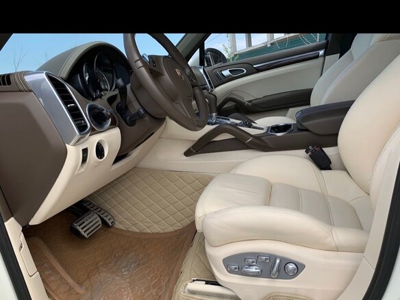 2010 Porsche Cayenne Diesel II (958), белый, 3000000 рублей - вид 9