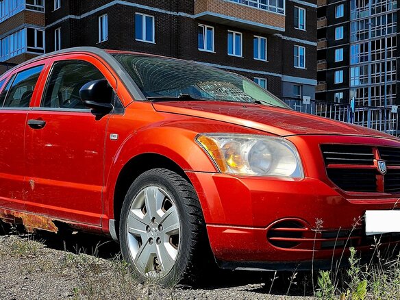 2007 Dodge Caliber I, оранжевый, 465000 рублей - вид 8