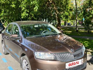 2019 Skoda Rapid I Рестайлинг, коричневый, 1079000 рублей, вид 5