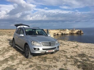 2007 Mercedes-Benz M-Класс 350 II (W164), серебристый, 825000 рублей, вид 5