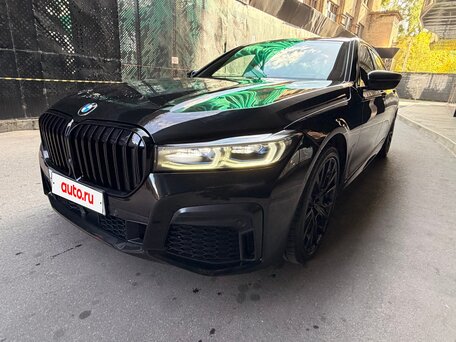 2021 BMW 7 серии Long 730Ld xDrive VI (G11/G12) Рестайлинг, чёрный, 7300000 рублей, вид 1