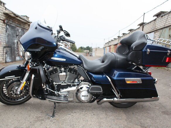 2012 Harley-Davidson Electra Glide, синий, 1127509 рублей - вид 14
