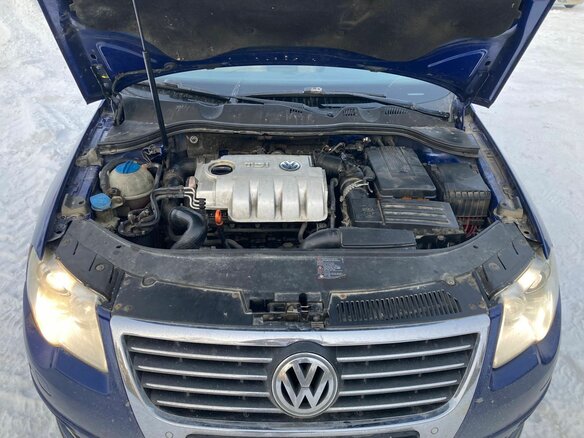 2006 Volkswagen Passat B6, синий, 650000 рублей - вид 19