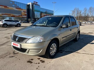 2011 Renault Logan I Рестайлинг, бежевый, 350000 рублей, вид 2