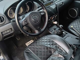 2007 Mazda 3 I (BK) Рестайлинг, чёрный, 650000 рублей, вид 5