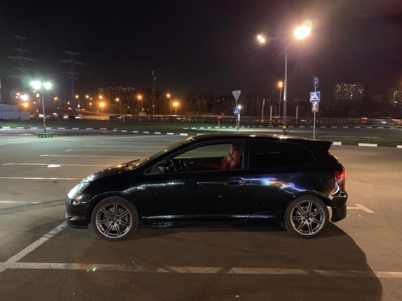 2003 Honda Civic Type R VII, чёрный - вид 22