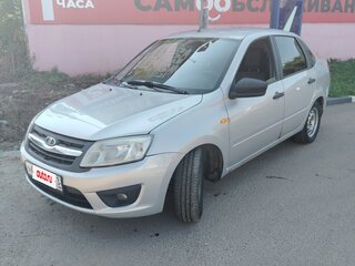 2017 Lada (ВАЗ) Granta I, серебристый, 350000 рублей, вид 1