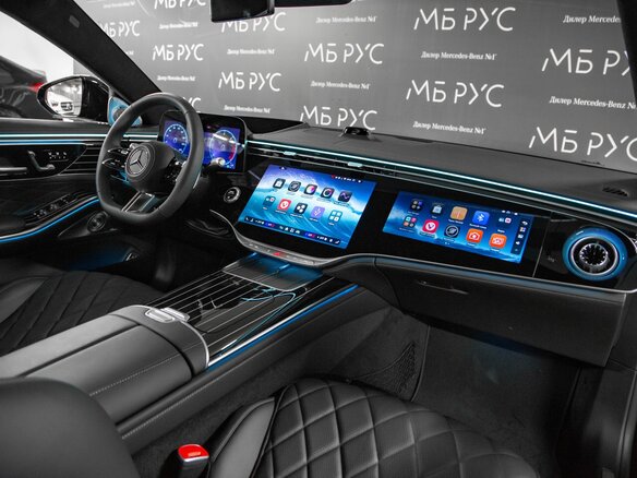 2026 Mercedes-Benz S-Класс 450 d Long 4MATIC VII (W223) Рестайлинг, чёрный, 29109828 рублей - вид 24