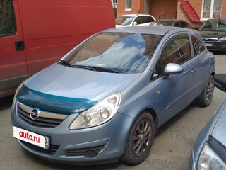 2007 Opel Corsa D, голубой, 395000 рублей, вид 1