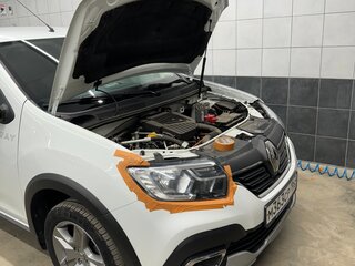 2019 Renault Logan Stepway II Рестайлинг, белый, 1000000 рублей, вид 3
