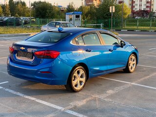 2019 Chevrolet Cruze II, синий, 1365000 рублей, вид 4