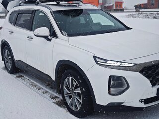 2019 Hyundai Santa Fe IV, белый, 2369000 рублей, вид 1