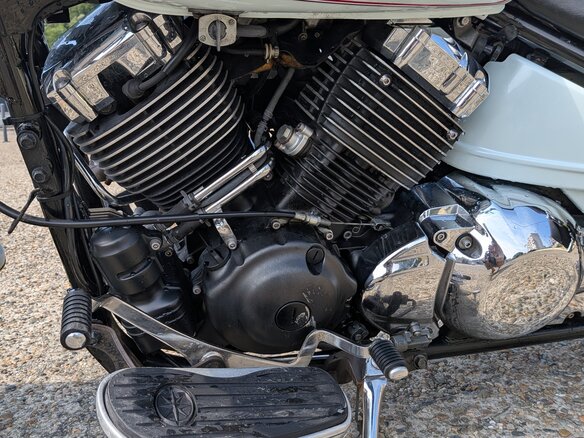 2006 Yamaha XVS400 Drag Star, белый, 419000 рублей - вид 7