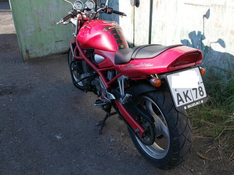 1993 Suzuki Bandit GSF 400, пурпурный, 220000 рублей, вид 5