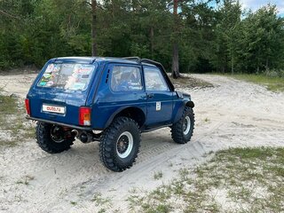 2012 Lada (ВАЗ) 2121 (4x4) I Рестайлинг, синий, 2400000 рублей, вид 2