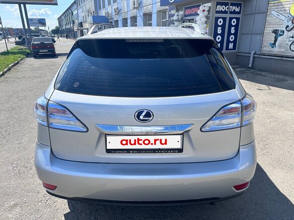2009 Lexus RX 450h III, серебристый, 1950000 рублей - вид 7