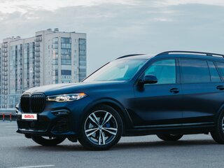 2020 BMW X7 40i I (G07), синий, 8300000 рублей, вид 3
