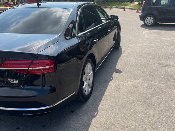 2015 Audi A8 Long III (D4) Рестайлинг, чёрный, 2070000 рублей - вид 5