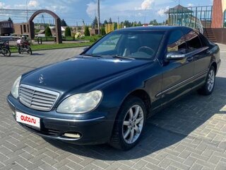 2003 Mercedes-Benz S-Класс 350 IV (W220) Рестайлинг, чёрный, 650000 рублей, вид 1
