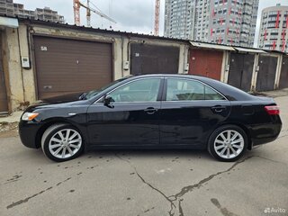 2008 Toyota Camry VI (XV40), чёрный, 1490000 рублей, вид 3