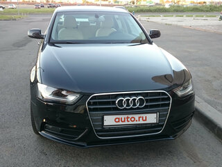 2014 Audi A4 IV (B8) Рестайлинг, чёрный, 1690000 рублей, вид 2