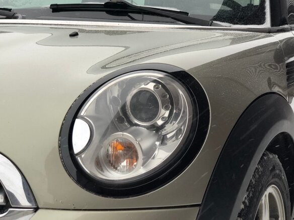 2008 Mini Hatch Cooper II (R56), бежевый - вид 4