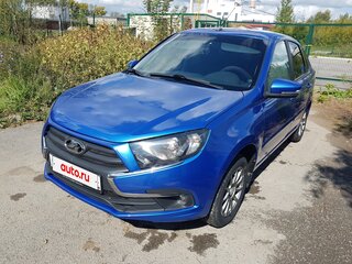 2020 Lada (ВАЗ) Granta I Рестайлинг, синий, 680000 рублей, вид 1