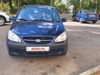2008 Hyundai Getz I Рестайлинг, синий, 400000 рублей, вид 1