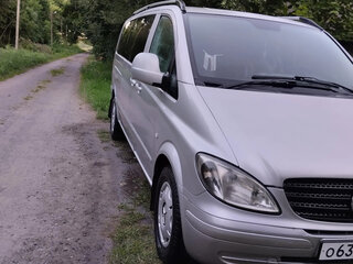 2008 Mercedes-Benz Vito 115 CDI L3 II (W639), серебристый, 1390000 рублей, вид 4