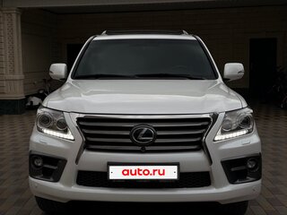 2014 Lexus LX 570 III Рестайлинг, белый, 4500000 рублей, вид 2