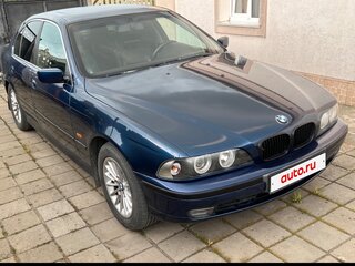 1998 BMW 5 серии 523i IV (E39), синий, 860000 рублей, вид 2