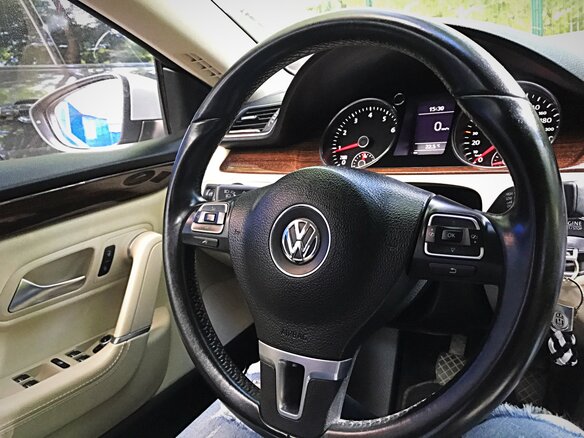 2011 Volkswagen Passat CC I, золотистый - вид 9