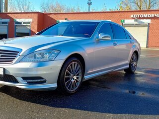 2007 Mercedes-Benz S-Класс 500 Long V (W221), серебристый, 1700000 рублей, вид 2