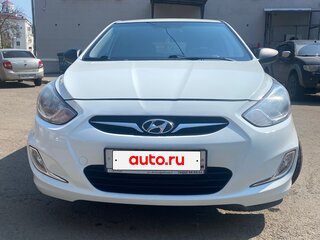 2013 Hyundai Solaris I, белый, 770000 рублей, вид 2
