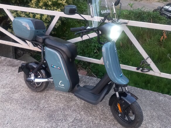 2024 Kugoo R2, синий, 46000 рублей - вид 7