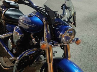 2009 Yamaha XVS950, синий, 650000 рублей, вид 2