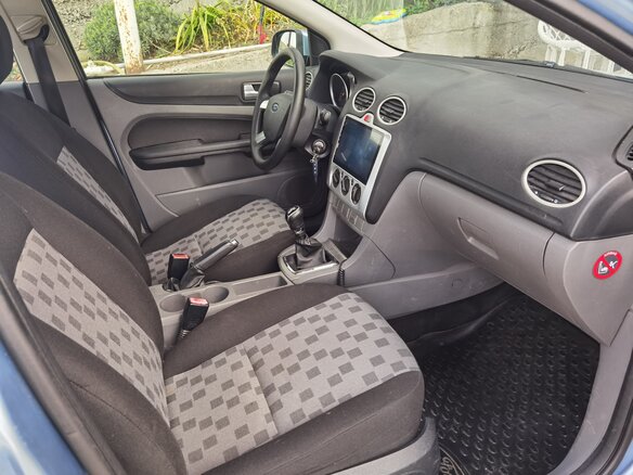 2008 Ford Focus II Рестайлинг, голубой, 890000 рублей - вид 16
