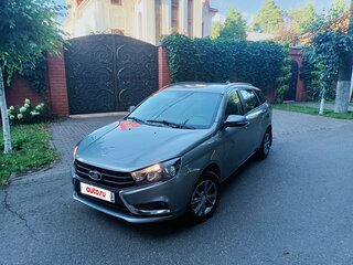 2019 Lada (ВАЗ) Vesta SW I, серый, 965000 рублей, вид 1