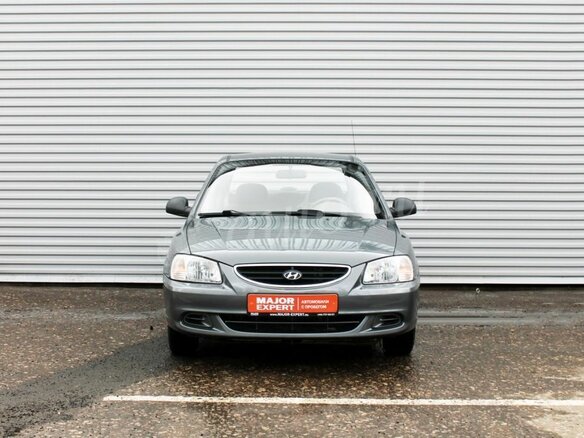 2007 Hyundai Accent ТагАЗ II, серый - вид 4