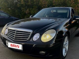 2008 Mercedes-Benz E-Класс 200 III (W211, S211) Рестайлинг, чёрный, 1100000 рублей, вид 1
