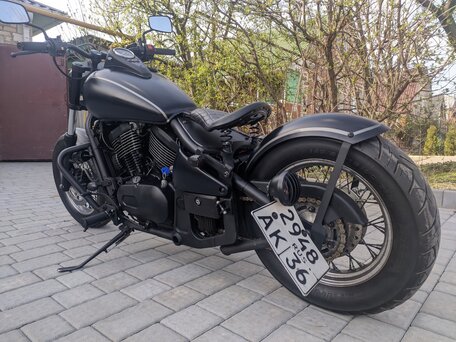 1996 Kawasaki VN800 Vulcan, чёрный, 600000 рублей, вид 4