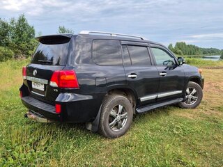 2014 Toyota Land Cruiser 200 Series Рестайлинг 1, чёрный, 3700000 рублей, вид 5